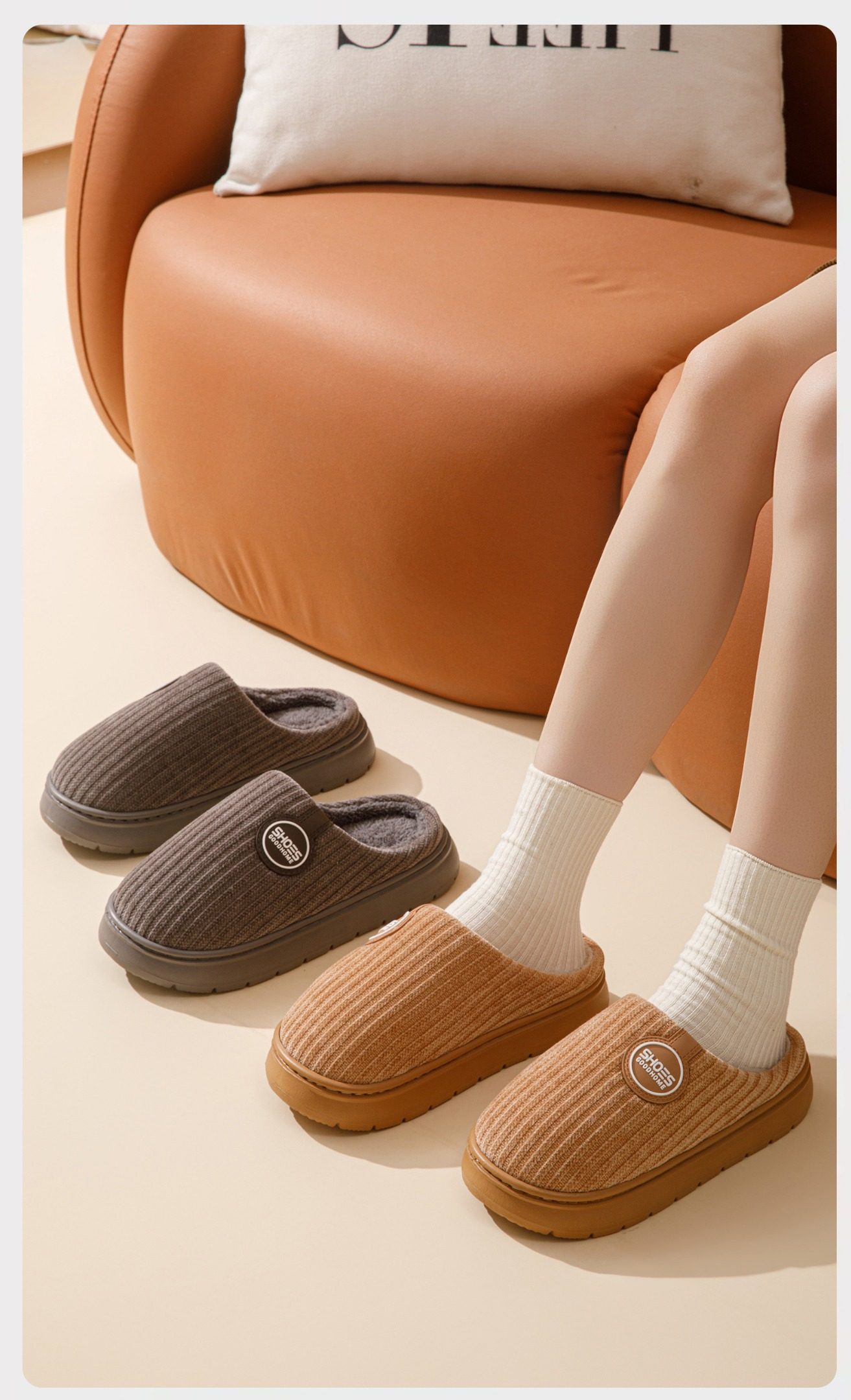 4W-CX-8509 Stylish Indoor Women's cotton shoes